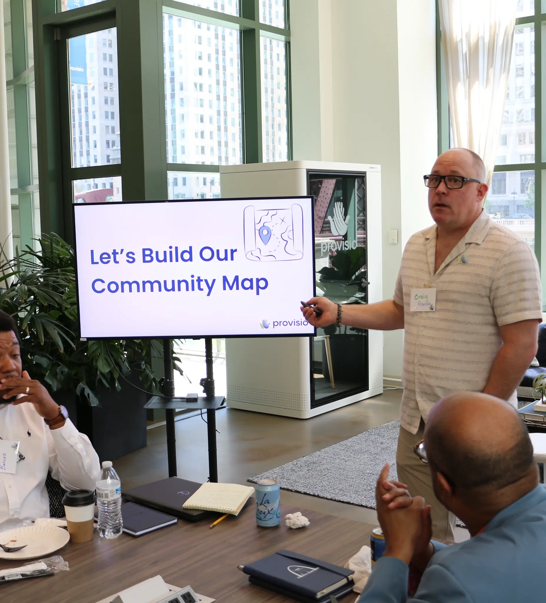 Craig presenting during a live event session.